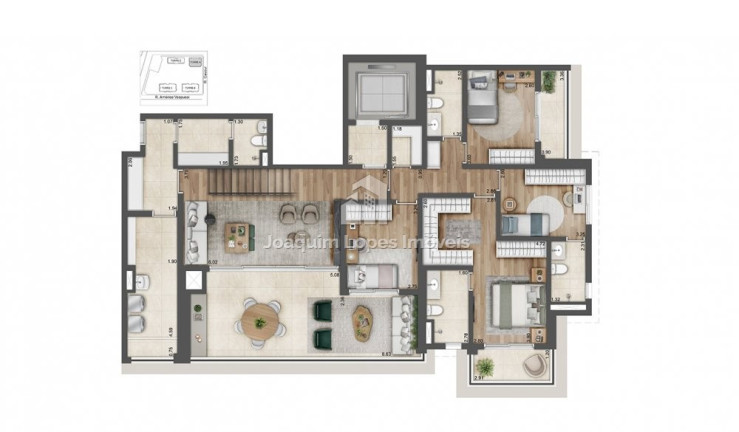 Imagem Apartamento com 3 Quartos à Venda, 170 m² em Vila Prudente - São Paulo