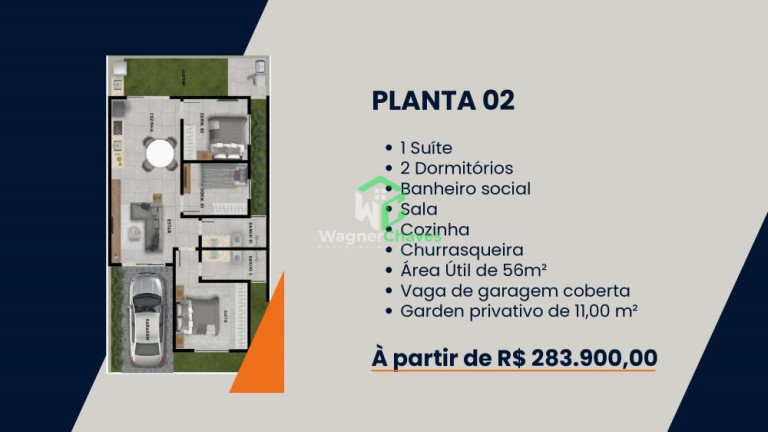 Imagem Casa com 2 Quartos à Venda, 45 m² em Praia Grande - Matinhos Imagem Casa com 2 Quartos à Venda, 45 m² em Praia Grande - Matinhos