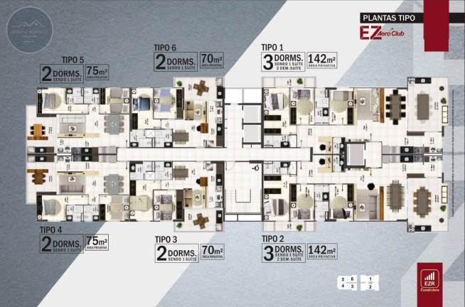 Imagem Imóvel com 3 Quartos à Venda, 142 m² em Aviação - Praia Grande