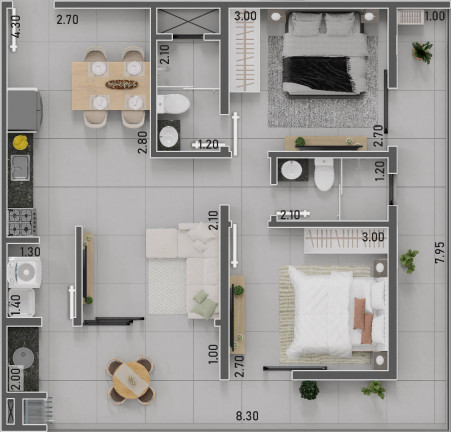 Imagem Apartamento com 3 Quartos à Venda, 95 m² em Itaguá - Ubatuba Imagem Apartamento com 3 Quartos à Venda, 95 m² em Itaguá - Ubatuba