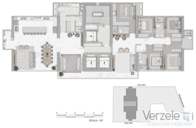 Imagem Imóvel com 4 Quartos à Venda, 146 m² em Centro - Balneário Camboriú