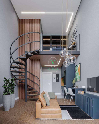 Imagem Apartamento com 2 Quartos à Venda, 62 m² em Portão - Curitiba Imagem Apartamento com 2 Quartos à Venda, 62 m² em Portão - Curitiba