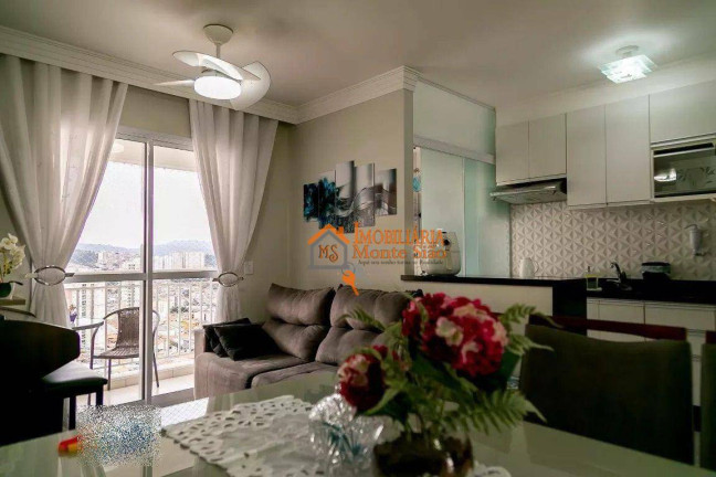 Apartamento com 2 Quartos à Venda, 57 m² em Jardim Flor Da Montanha - Guarulhos