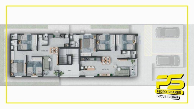 Imagem Apartamento com 3 Quartos à Venda, 70 m² em Cristo Redentor - João Pessoa