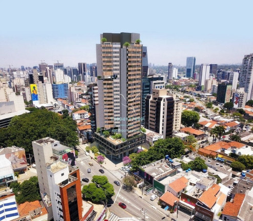 Imagem Cobertura com 1 Quarto à Venda, 98 m² em Pinheiros - São Paulo