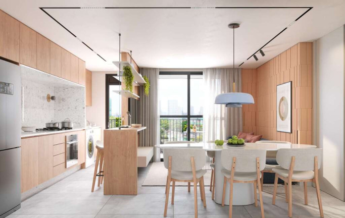 Imagem Imóvel com 2 Quartos à Venda, 66 m² em Campina Do Siqueira - Curitiba Imagem Imóvel com 2 Quartos à Venda, 66 m² em Campina Do Siqueira - Curitiba