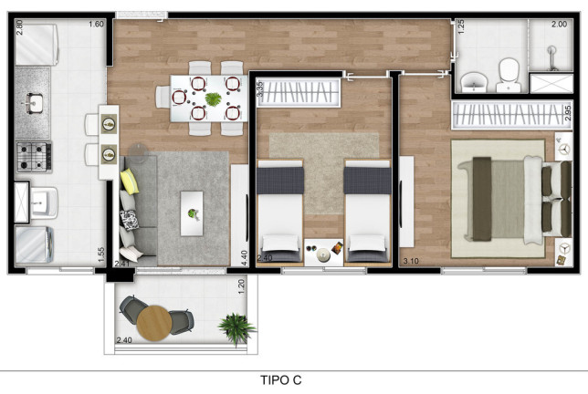 Imagem Apartamento com 2 Quartos à Venda, 49 m² em Penha - São Paulo Imagem Apartamento com 2 Quartos à Venda, 49 m² em Penha - São Paulo