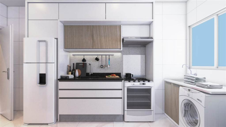 Imagem Apartamento com 2 Quartos à Venda, 44 m² em Parque São Vicente - São Vicente Imagem Apartamento com 2 Quartos à Venda, 44 m² em Parque São Vicente - São Vicente