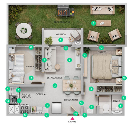 Imagem Imóvel com 2 Quartos à Venda, 38 m² em Vila Cosmopolita - São Paulo