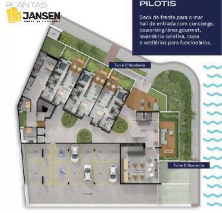Apartamento com 2 Quartos à Venda, 124 m² em Bessa - João Pessoa