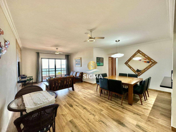 Imagem Apartamento com 3 Quartos à Venda, 140 m² em Tombo - Guarujá