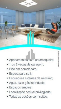 Imagem Apartamento com 2 Quartos à Venda, 90 m² em Centro - Torres