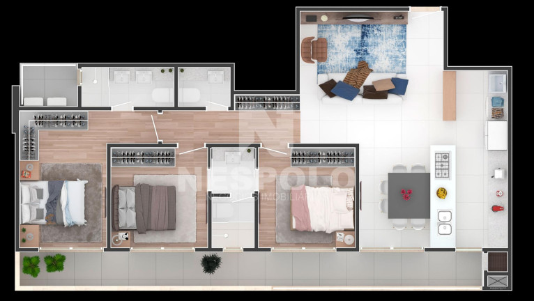 Imagem Apartamento à Venda, 342 m² em Fazenda - Itajai
