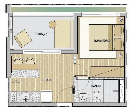 Imagem Apartamento com 1 Quarto à Venda, 32 m² em Consolação - São Paulo Imagem Apartamento com 1 Quarto à Venda, 32 m² em Consolação - São Paulo