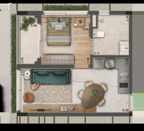 Imagem Apartamento com 1 Quarto à Venda, 43 m² em Itaim Bibi - São Paulo Imagem Apartamento com 1 Quarto à Venda, 43 m² em Itaim Bibi - São Paulo
