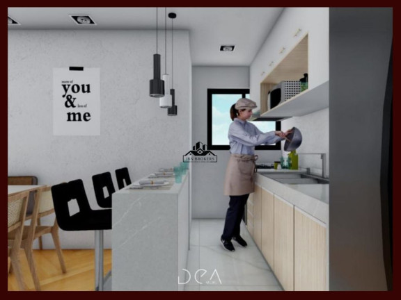 Imagem Apartamento com 2 Quartos à Venda, 52 m² em Jardim Santo Antônio - Santo André