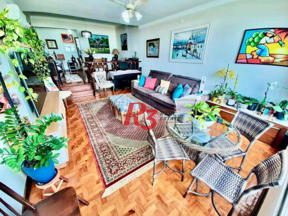 Imagem Apartamento com 3 Quartos à Venda, 166 m² em Gonzaga - Santos Imagem Apartamento com 3 Quartos à Venda, 166 m² em Gonzaga - Santos