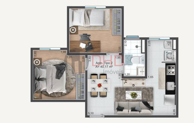 Imagem Apartamento com 2 Quartos à Venda, 40 m² em Recreio Dos Sorocabanos - Sorocaba Imagem Apartamento com 2 Quartos à Venda, 40 m² em Recreio Dos Sorocabanos - Sorocaba