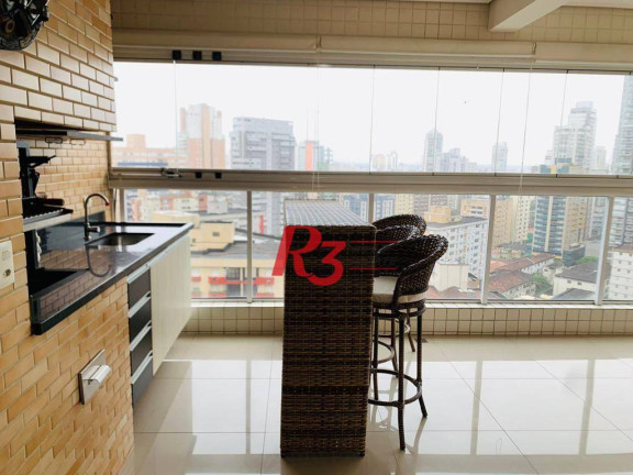 Imagem Apartamento com 3 Quartos à Venda, 134 m² em Gonzaga - Santos Imagem Apartamento com 3 Quartos à Venda, 134 m² em Gonzaga - Santos