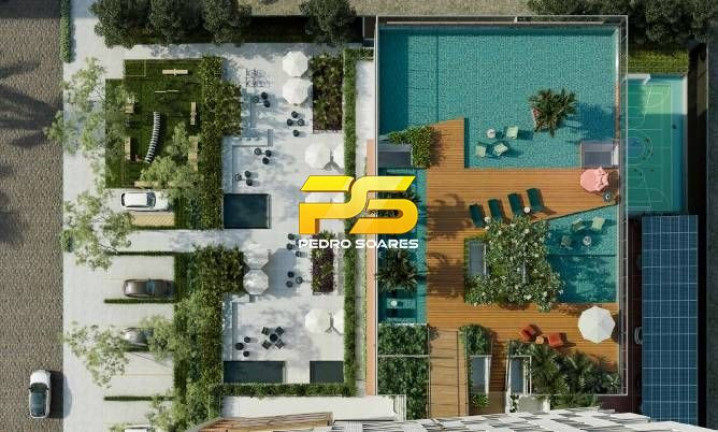 Imagem Apartamento com 2 Quartos à Venda, 95 m² em Altiplano Cabo Branco - João Pessoa
