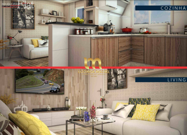 Apartamento com 1 Quarto à Venda, 38 m² em Boqueirão - Praia Grande