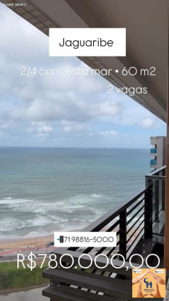 Apartamento com 2 Quartos à Venda, 60 m² em Piatã - Salvador