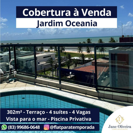 Imagem Apartamento com 5 Quartos à Venda, em Jardim Oceania - João Pessoa Imagem Apartamento com 5 Quartos à Venda, em Jardim Oceania - João Pessoa