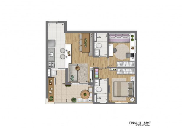 Imagem Apartamento com 2 Quartos à Venda, 55 m² em Mooca - São Paulo Imagem Apartamento com 2 Quartos à Venda, 55 m² em Mooca - São Paulo