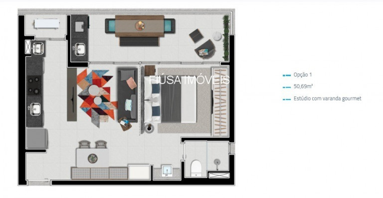 Imagem Apartamento com 1 Quarto à Venda, 49 m² em Jardim Santa ângela - Ribeirão Preto Imagem Apartamento com 1 Quarto à Venda, 49 m² em Jardim Santa ângela - Ribeirão Preto