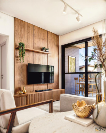 Imagem Apartamento com 2 Quartos à Venda, 62 m² em Tenório - Ubatuba