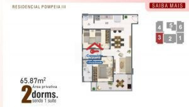 Imagem Apartamento com 2 Quartos à Venda, 65 m² em Cidade Ocian - Praia Grande