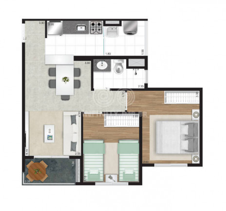 Imagem Apartamento com 2 Quartos à Venda, 51 m² em Ipiranga - São Paulo Imagem Apartamento com 2 Quartos à Venda, 51 m² em Ipiranga - São Paulo