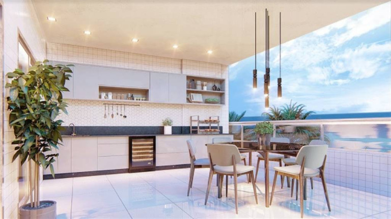 Imagem Apartamento com 3 Quartos à Venda, 113 m² em Guilhermina - Praia Grande