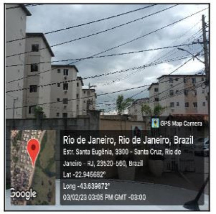 Apartamento com 1 Quarto à Venda, 45 m² em Santa Cruz - Rio De Janeiro