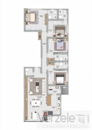Imagem Apartamento com 4 Quartos à Venda, 137 m² em Centro - Balneário Camboriú Imagem Apartamento com 4 Quartos à Venda, 137 m² em Centro - Balneário Camboriú