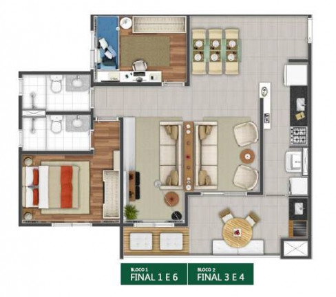 Imagem Apartamento com 2 Quartos à Venda, 59 m² em Caputera - Arujá Imagem Apartamento com 2 Quartos à Venda, 59 m² em Caputera - Arujá