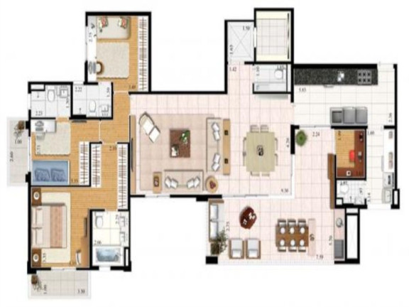 Imagem Imóvel com 4 Quartos à Venda, 177 m² em Campestre - Santo André Imagem Imóvel com 4 Quartos à Venda, 177 m² em Campestre - Santo André
