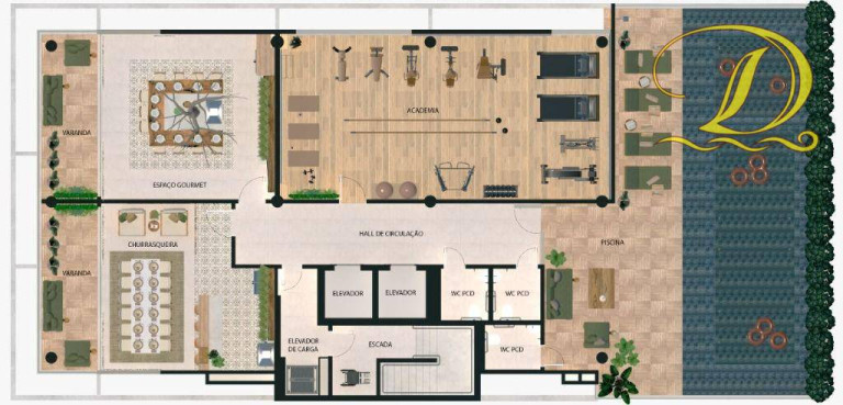 Imagem Apartamento com 1 Quarto à Venda, 51 m² em Canto Do Forte - Praia Grande