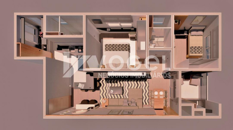 Imagem Apartamento com 2 Quartos à Venda, 72 m² em Centro - Canoas Imagem Apartamento com 2 Quartos à Venda, 72 m² em Centro - Canoas