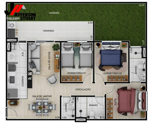 Imagem Apartamento com 3 Quartos à Venda, 73 m² em São Dimas - Guaratinguetá Imagem Apartamento com 3 Quartos à Venda, 73 m² em São Dimas - Guaratinguetá