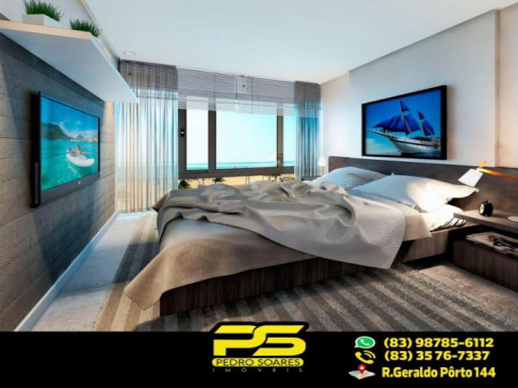 Imagem Apartamento com 1 Quarto à Venda, 42 m² em Cabo Branco - João Pessoa Imagem Apartamento com 1 Quarto à Venda, 42 m² em Cabo Branco - João Pessoa