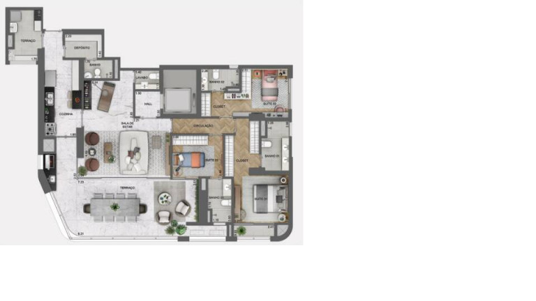 Imagem Apartamento com 3 Quartos à Venda, 162 m² em Chácara Santo Antônio (zona Sul) - São Paulo