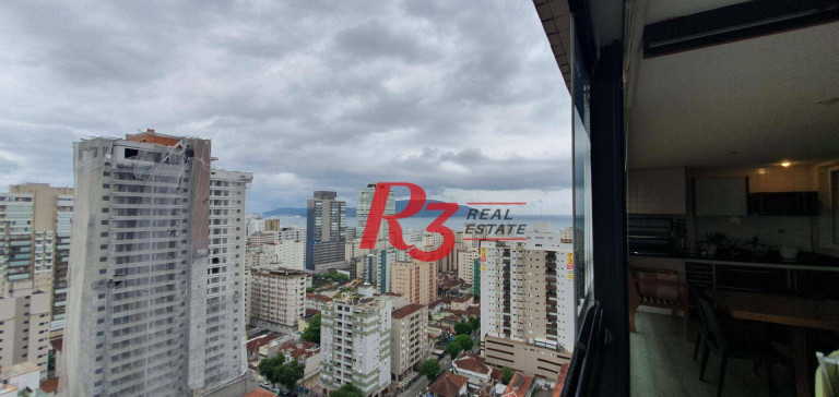 Imagem Apartamento com 2 Quartos à Venda, 102 m² em Gonzaga - Santos