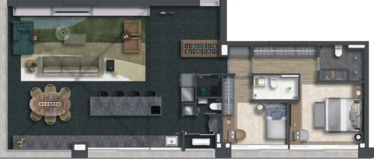 Imagem Apartamento com 3 Quartos à Venda, 209 m² em Itaim Bibi - São Paulo