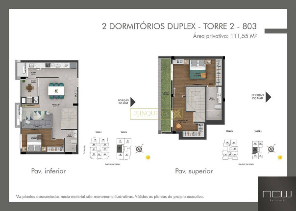 Imagem Imóvel com 2 Quartos à Venda, 111 m² em Estreito - Florianópolis Imagem Imóvel com 2 Quartos à Venda, 111 m² em Estreito - Florianópolis