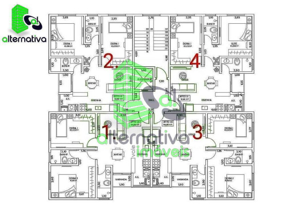 Imagem Apartamento com 2 Quartos à Venda, 54 m² em Jardim Santana - Tremembé - Tremembé