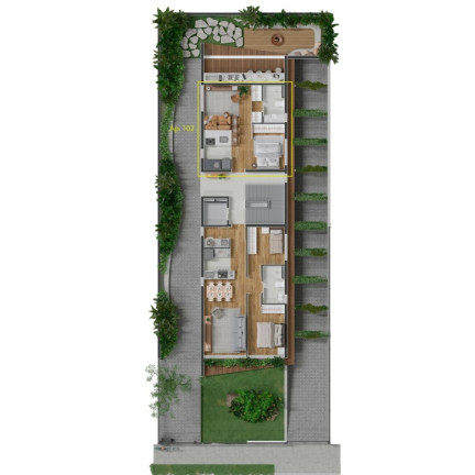 Imagem Apartamento com 1 Quarto à Venda, 37 m² em Várzea Grande - Gramado Imagem Apartamento com 1 Quarto à Venda, 37 m² em Várzea Grande - Gramado
