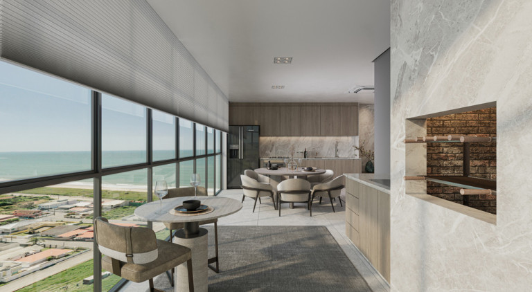 Imagem Apartamento com 2 Quartos à Venda, 94 m² em Perequê - Porto Belo