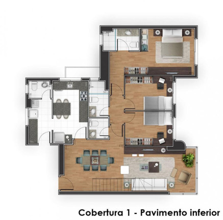 Imagem Apartamento com 3 Quartos à Venda, 173 m² em Juvevê - Curitiba