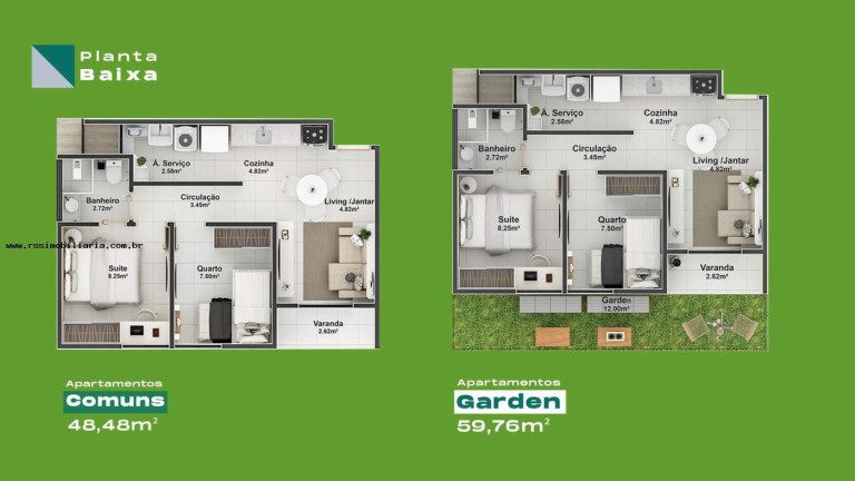 Imagem Apartamento com 2 Quartos à Venda, 50 m² em Mumbaba - João Pessoa